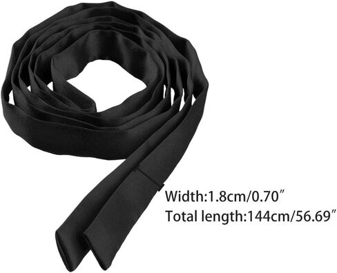 Allegra K Women's Long Self Tie Solid Color Ribbon Cosplay Elegant Neck Bowtie in Saudi Arabia