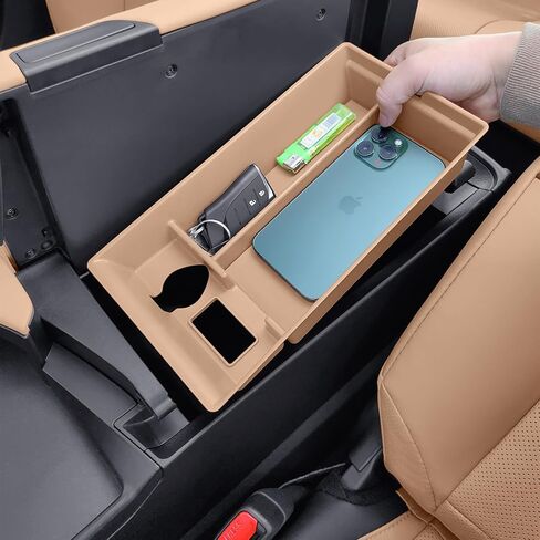 Compatible with Lexus ES ES250, ES300, ES300h, ES350H, 2022, 2023, 2024, interior armrest storage box, bracket tray, center console organizer, in car supplies in Saudi Arabia