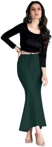 ZAQEZONE Women Blended Fabric Saree Shapewear Everyday Petticoat in Saudi Arabia