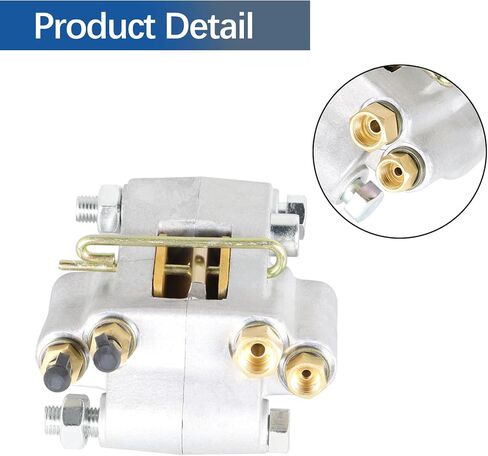 WFLNHB Rear Brake Caliper + Master Cylinder Replacement for Polaris Sportsman 500 4x4 1998 1999 2000 2001 2002 in Saudi Arabia