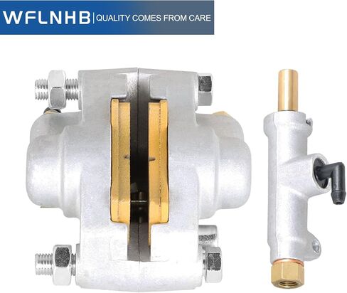 WFLNHB Rear Brake Caliper + Master Cylinder Replacement for Polaris Sportsman 500 4x4 1998 1999 2000 2001 2002 in Saudi Arabia
