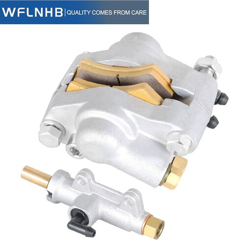 WFLNHB Rear Brake Caliper + Master Cylinder Replacement for Polaris Sportsman 500 4x4 1998 1999 2000 2001 2002 in Saudi Arabia