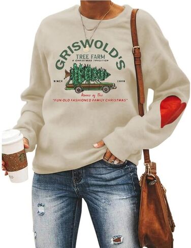 Women Griswold's Tree Farm Sweatshirt Christmas Family Shirt in Saudi Arabia