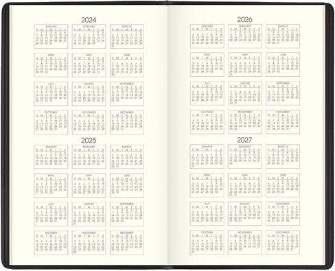 AT-A-GLANCE 2025-2026 Planner, 3-1/2" x 6", Pocket Size, 2 Year Monthly Planner, Black (700240525) in Saudi Arabia