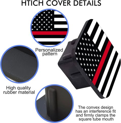 2" Trailer Hitch Cover,Huge Blue Eyeballs on Black Rubber Towing Hitch Tube Cover Hitch for Men Women, Sturdy Receivers Plug Accessories for Pickups Trucks Cars in Saudi Arabia