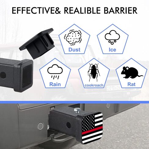 2" Trailer Hitch Cover,Huge Blue Eyeballs on Black Rubber Towing Hitch Tube Cover Hitch for Men Women, Sturdy Receivers Plug Accessories for Pickups Trucks Cars in Saudi Arabia