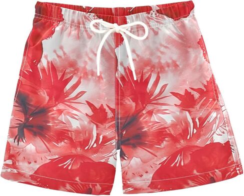 Boys Swim Trunks Toddler Swim Shorts Little Boy Swimwear Kids Bathing Suit Swimsuit with Pockets in Kuwait