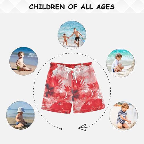 Boys Swim Trunks Toddler Swim Shorts Little Boy Swimwear Kids Bathing Suit Swimsuit with Pockets in Kuwait
