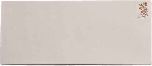 100 مغلفًا مختومًا إلى الأبد #10 مظاريف أمان ذاتية الختم (4-1/8 × 9-1/2 بوصة) (يختلف تصميم ختم البريد USPS) in Saudi Arabia