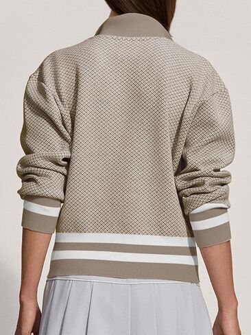 SuperPrity Cardigan Sweaters for Women Long Sleeve Zip Up Lightweight Knit Jacket 2024 Fashion Fall Baseball Coats Outwear in Kuwait