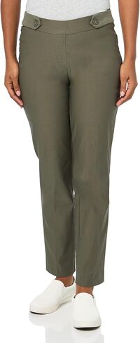 Briggs New York Women's Pull on Magic Pant, Black, 18 in Saudi Arabia