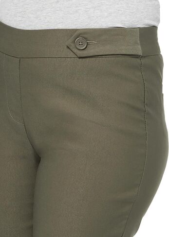 Briggs New York Women's Pull on Magic Pant, Black, 18 in Saudi Arabia