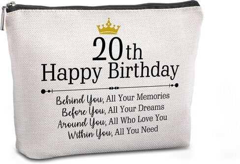 90th Birthday Gifts for Women Travel Zipper Makeup Bag 90th Birthday Gift Ideas Mom Grandmother Aunt Happy 90th Birthday 90th Birthday Party Decorations in Saudi Arabia