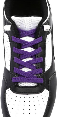 ZHENTOR Elastic No Tie Shoe Laces for Adults & Kids, Flat Elastic Tieless Shoelaces for Sneakers in Kuwait