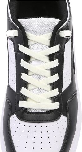ZHENTOR Elastic No Tie Shoe Laces for Adults & Kids, Flat Elastic Tieless Shoelaces for Sneakers in Kuwait