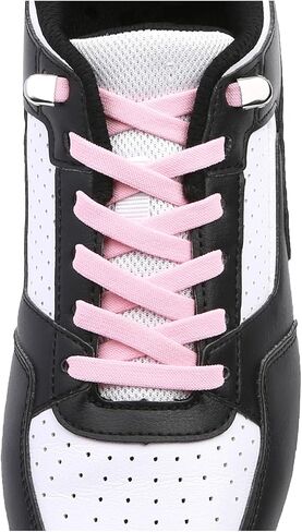 ZHENTOR Elastic No Tie Shoe Laces for Adults & Kids, Flat Elastic Tieless Shoelaces for Sneakers in Kuwait
