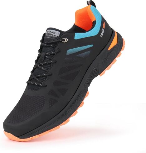 Hawkwell الرجال حجم كبير حجم كبير تريل احذية الجري أحذية رياضية للمشي للرجال أحذية تجريب عادية حجم الولايات المتحدة 13 14 15 16 in Kuwait