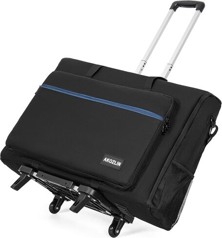 شاشات LCD / أجهزة تلفزيون دوارة (حتى 2) حقيبة حمل للنقل بعجلات لشاشة عرض مبطنة مقاس 27 بوصة - 32 بوصة حقيبة سفر in Kuwait