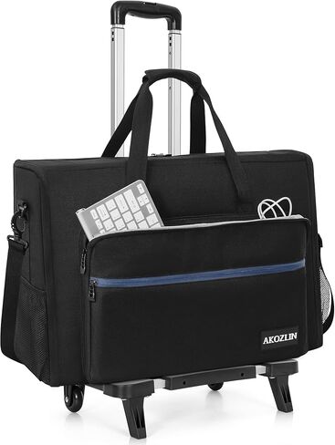 شاشات LCD / أجهزة تلفزيون دوارة (حتى 2) حقيبة حمل للنقل بعجلات لشاشة عرض مبطنة مقاس 27 بوصة - 32 بوصة حقيبة سفر in Kuwait