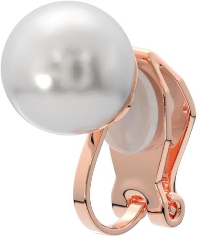 Aloha Earrings Simulated Freshwater Pearl Clip On Stud Earrings in Kuwait