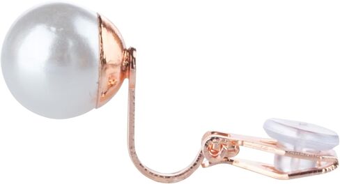 Aloha Earrings Simulated Freshwater Pearl Clip On Stud Earrings in Kuwait