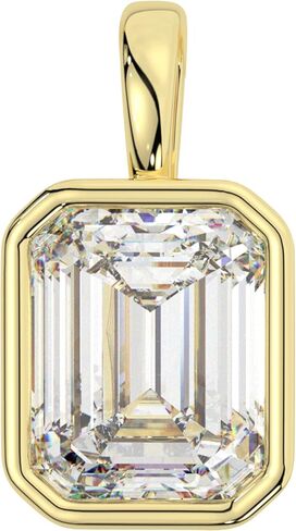 قلادات قلادة من الذهب الأبيض أو الأصفر الخالص عيار 14 قيراط من ألماس مويسانيتي وسوليتير | مستديرة، كمثرية، على شكل قلب | قلادة فقط أو مع صندوق/سلسلة كابل | صنع في الولايات المتحدة الأمريكية in Kuwait