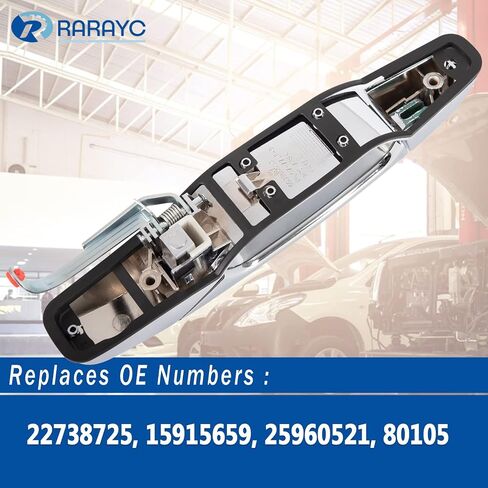 Exterior Door Handle | Replacement for 2007-2013 Chevy Silverado Suburban Tahoe Avalanche GMC Sierra Yukon Cadillac Escalade | Front Left Driver Side in Saudi Arabia