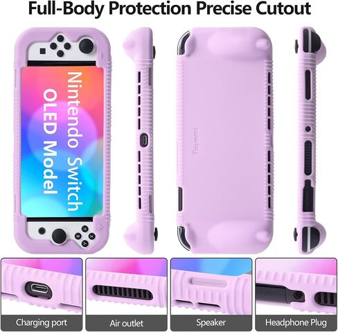 Teyomi Silicone Switch OLED Case All Color in Saudi Arabia