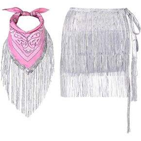 زي راعية البقر الفضائية من REU GLOBAL للسيدات في فترة الخمسينيات من القرن الماضي لحفلات الديسكو in Kuwait