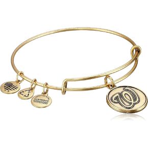 Alex and Ani Washington Nationals Cap Logo Expandable Bangle Bracelet