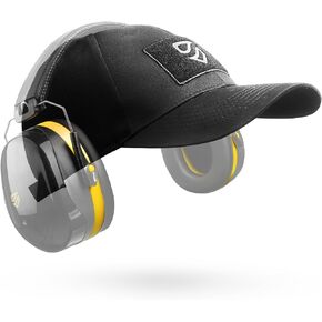 TradeSmart Black Tactical Hat with Velcro for Men & Women, American Flag Baseball Cap + U.S. Flag Patch & Course Included