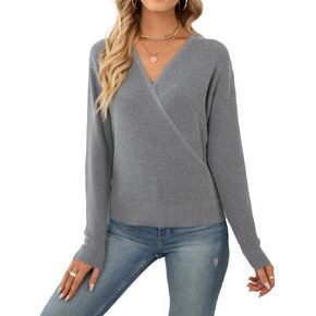 سترات نسائية من QUALFORT برقبة على شكل حرف V وأكمام طويلة in Kuwait