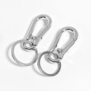 iyoom Metal Keychain Key Clip,Stainless Steel Key Rings for Car Keys,Dog Tag and Key Chain