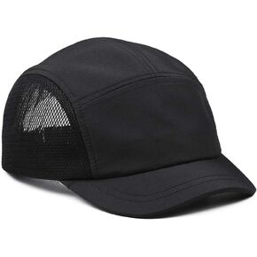 Croogo Mesh Trucker Dad Hat 5 Panel Baseball Cap Quick Dry Short Brim Hat Breathable Running Sun Caps