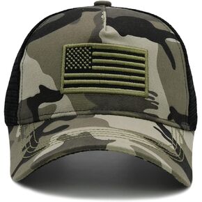 American Flag Trucker Hat for Men & Women
