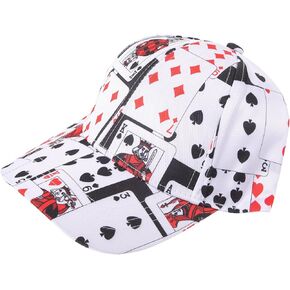 Unomor Baseball Cap Poker Hat Sun Protection Hat Outdoor Sports Cap Fashionable Poker Cap Golf Tennis Cap for Men Women in Saudi Arabia