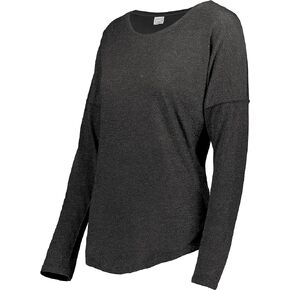 Augusta Sportswear Womens Lux Tri-Blend Long Sleeve Shirt
