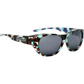 Jonathan Paul Fitovers ALLURE TURQUOISE DEMI - POLARVUE GREY LENS