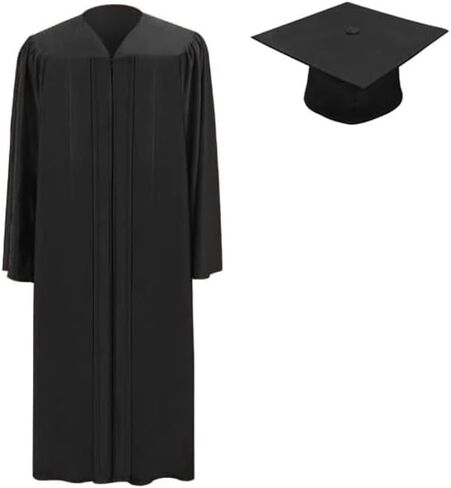 GRADUATION CELEBRATION Lustrous Finish Cap And Gown High School and Bachelor Package in Saudi Arabia