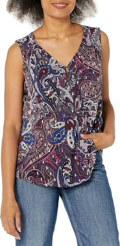 Women's V Neck Cami W/Bar Trim in Saudi Arabia