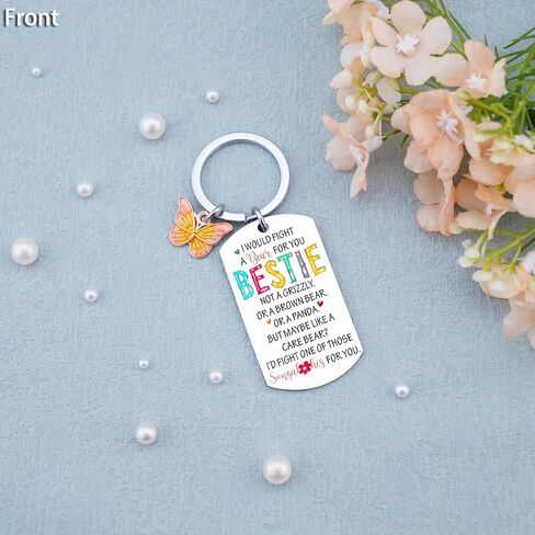 IURFURT Bestie Gifts for Women Unique Gifts for Besties Best Friend keychain Gift Friendship Gifts for Women Friends Christmas Easte Gifts for Friend Sister Bff Bestie Gift Key Ring Jewelry in Kuwait