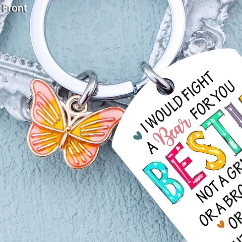 IURFURT Bestie Gifts for Women Unique Gifts for Besties Best Friend keychain Gift Friendship Gifts for Women Friends Christmas Easte Gifts for Friend Sister Bff Bestie Gift Key Ring Jewelry in Kuwait