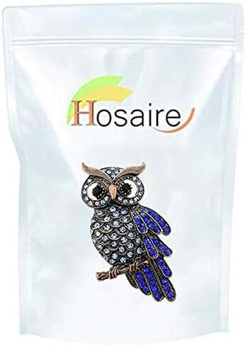 Hoaire Brooch Pin Women's Owl Breastpin Crystal Diamond Broochpin Wedding/Banquet/Bouquet in Kuwait