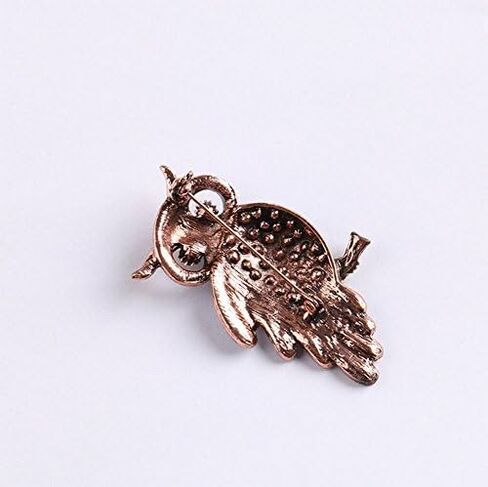 Hoaire Brooch Pin Women's Owl Breastpin Crystal Diamond Broochpin Wedding/Banquet/Bouquet in Kuwait