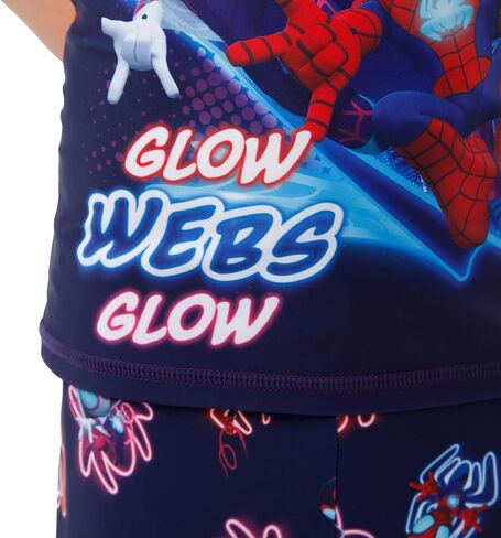 Marvel Spiderman Swim Set | Spidey and His Amazing Friends Swimming Set | Boys Swimsuit | Ages 18 Months to 8 Years in Saudi Arabia