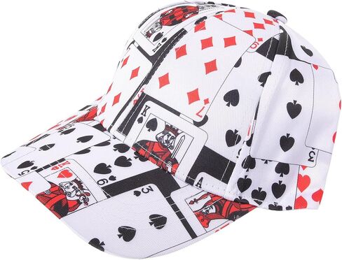 Unomor Baseball Cap Poker Hat Sun Protection Hat Outdoor Sports Cap Fashionable Poker Cap Golf Tennis Cap for Men Women in Saudi Arabia