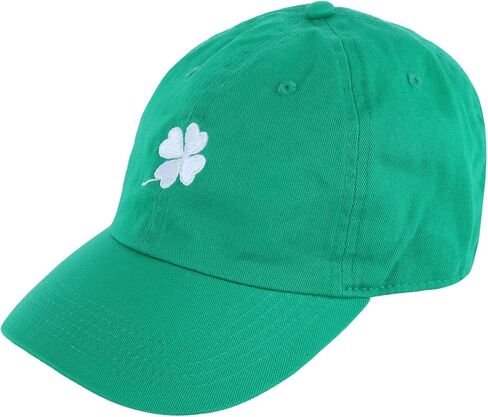 CTM® Shamrock Embroidered Baseball Cap in Saudi Arabia