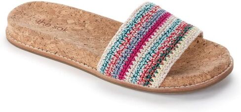 The Sak Mendocino Slide Sandal in Crochet, Slip On Sandals in Kuwait