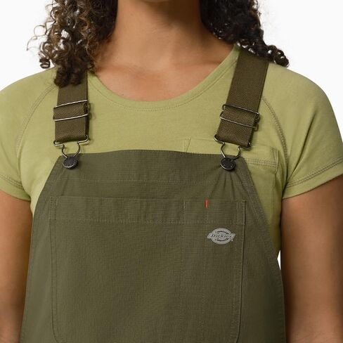 Dickies Womens Women's Cooling Ripstop Bib Shortalls in Saudi Arabia