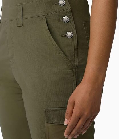 Dickies Womens Women's Cooling Ripstop Bib Shortalls in Saudi Arabia